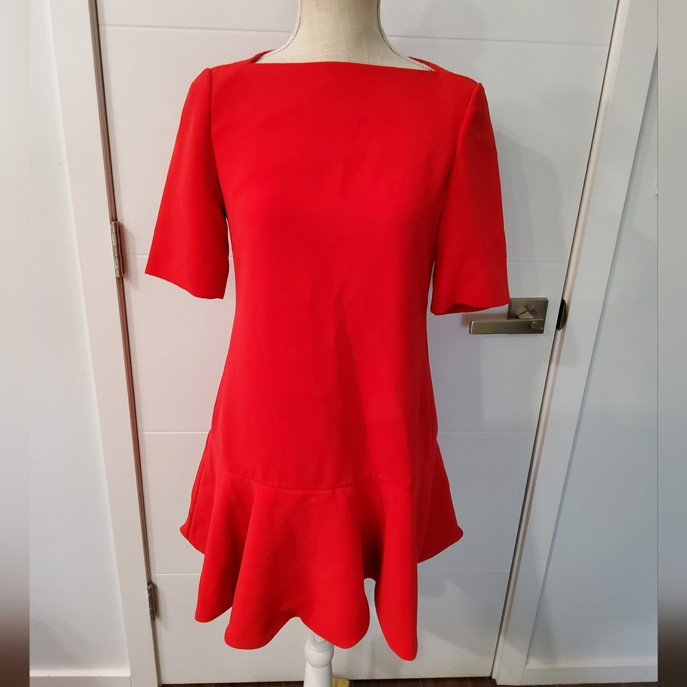 Kate Spade Red Mini Dress Size 2